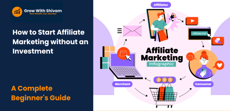 How To Start Affiliate Marketing Without Investment