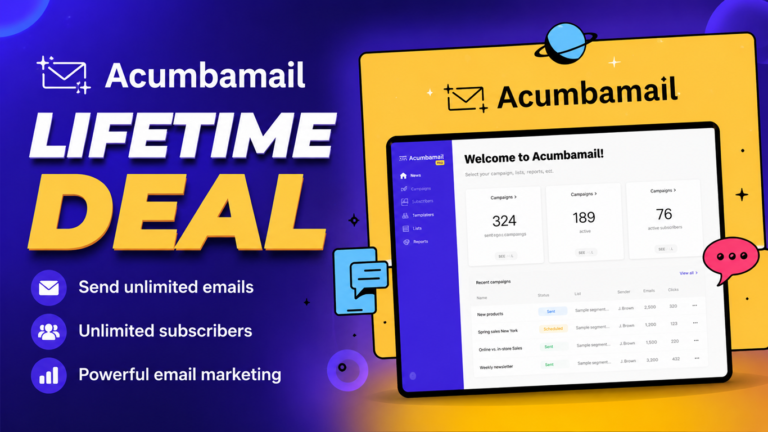 Acumbamail Lifetime Deal