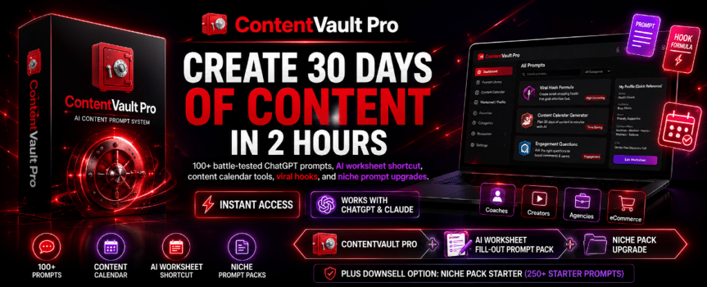 ContentVault Pro Review