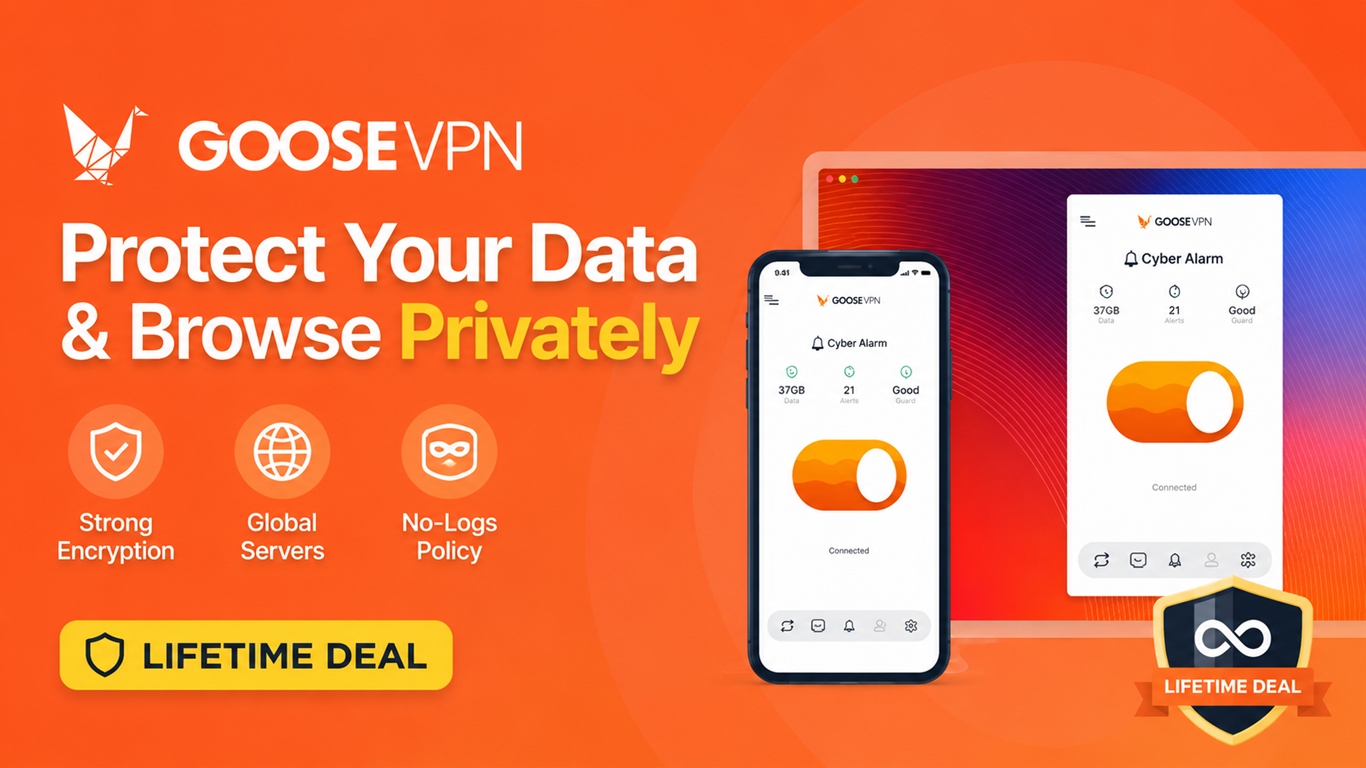 GOOSE VPN Lifetime Deal