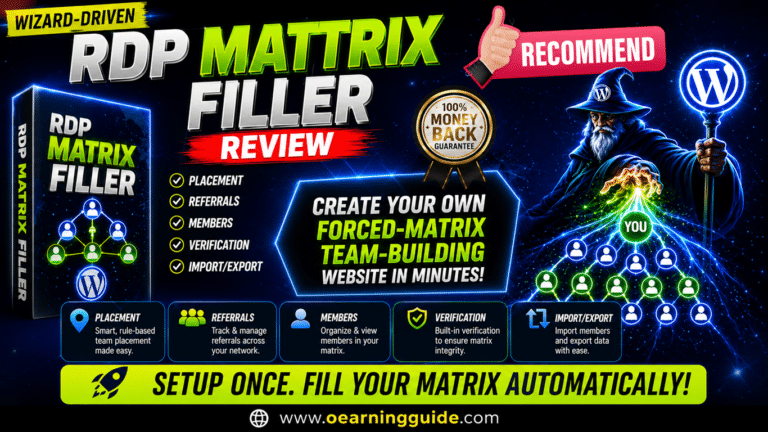 RDP Matrix Filler Review
