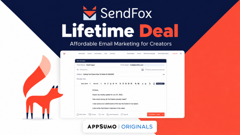 SendFox Lifetime Deal