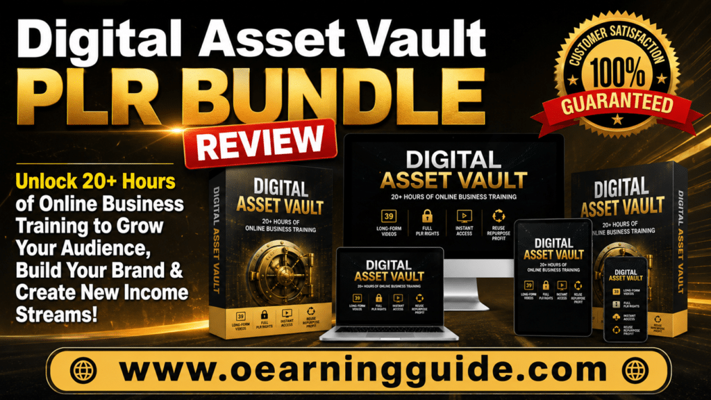Digital Asset Vault PLR Bundle Review