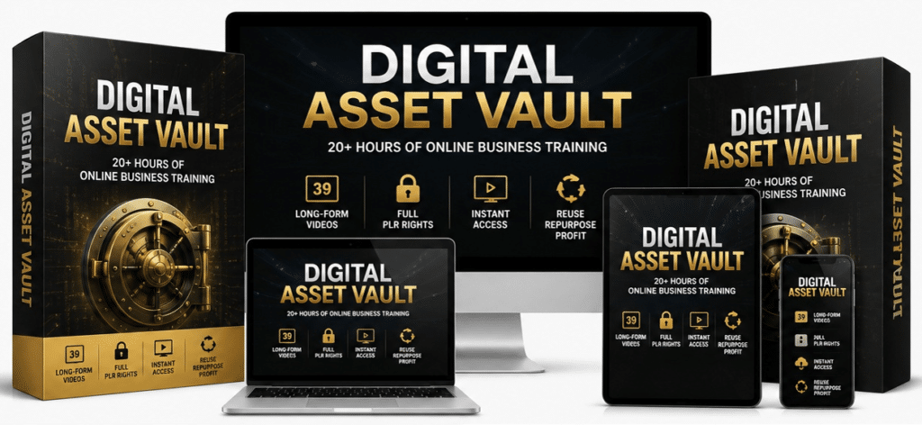Digital Asset Vault PLR Bundle Review