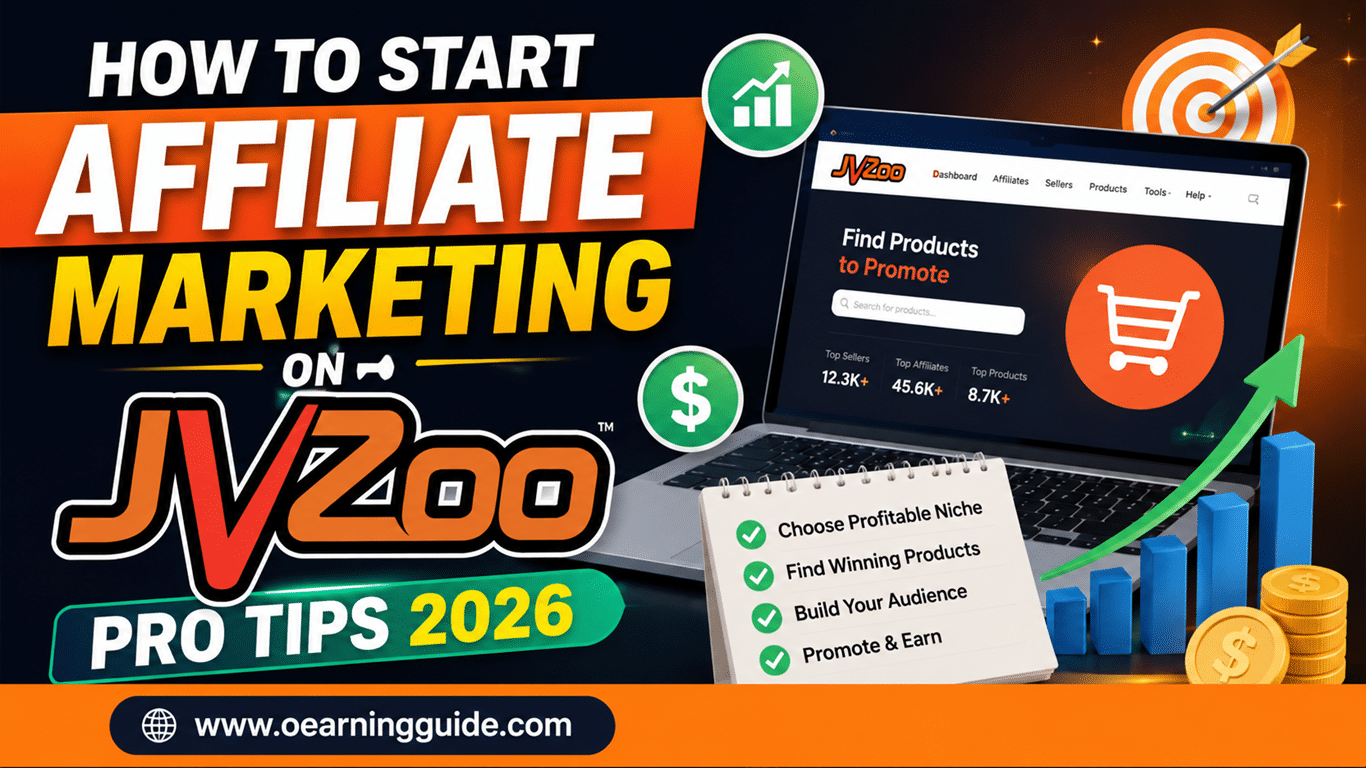 How To Start Affiliate Marketing On JVZoo