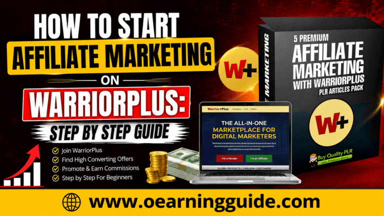 How To Start Affiliate Marketing On Warriorplus
