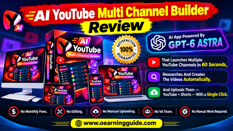 AI YouTube Multi Channel Builder Review