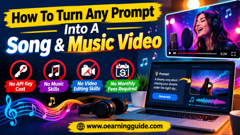 How To Turn Any Prompt Into A Song & Music Video