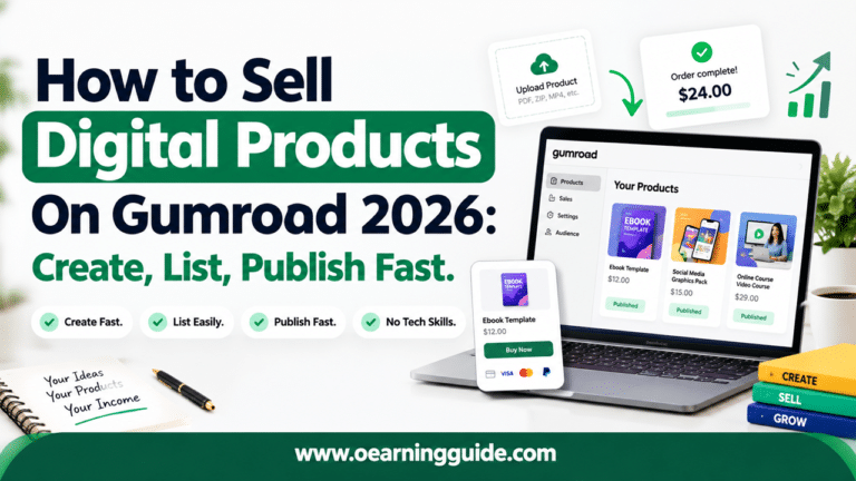 How to Sell Digital Products On Gumroad