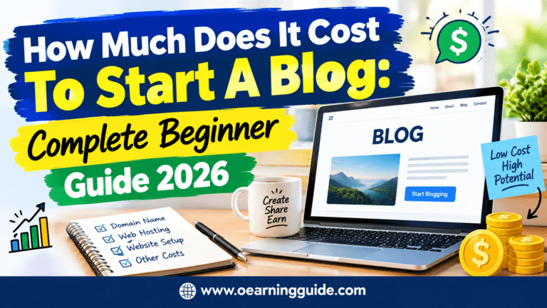 How Much Does It Cost To Start A Blog