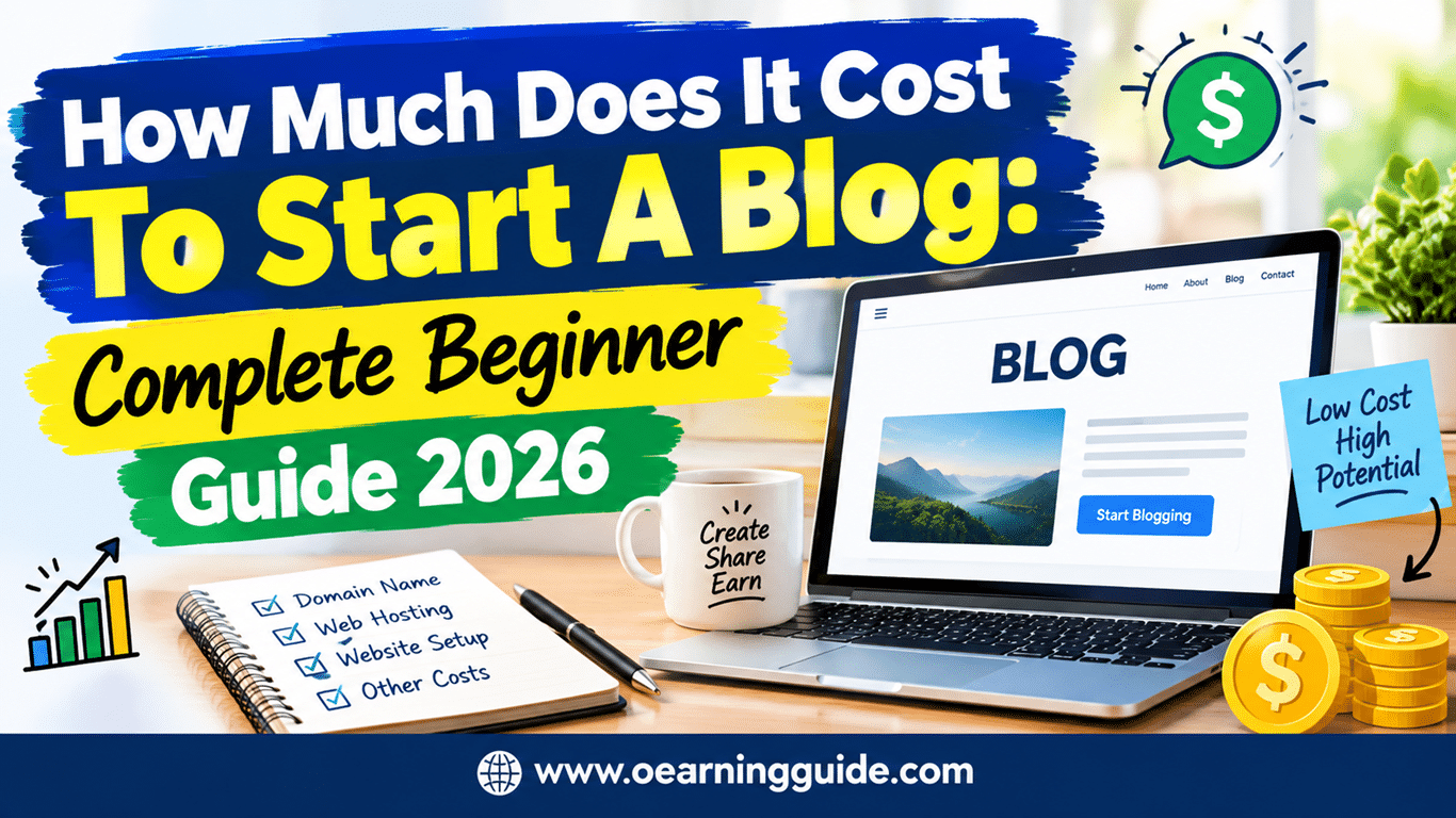 How Much Does It Cost To Start A Blog