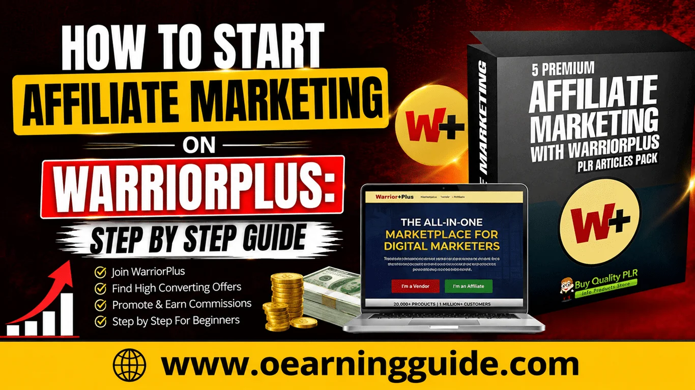 How To Start Affiliate Marketing On Warriorplus