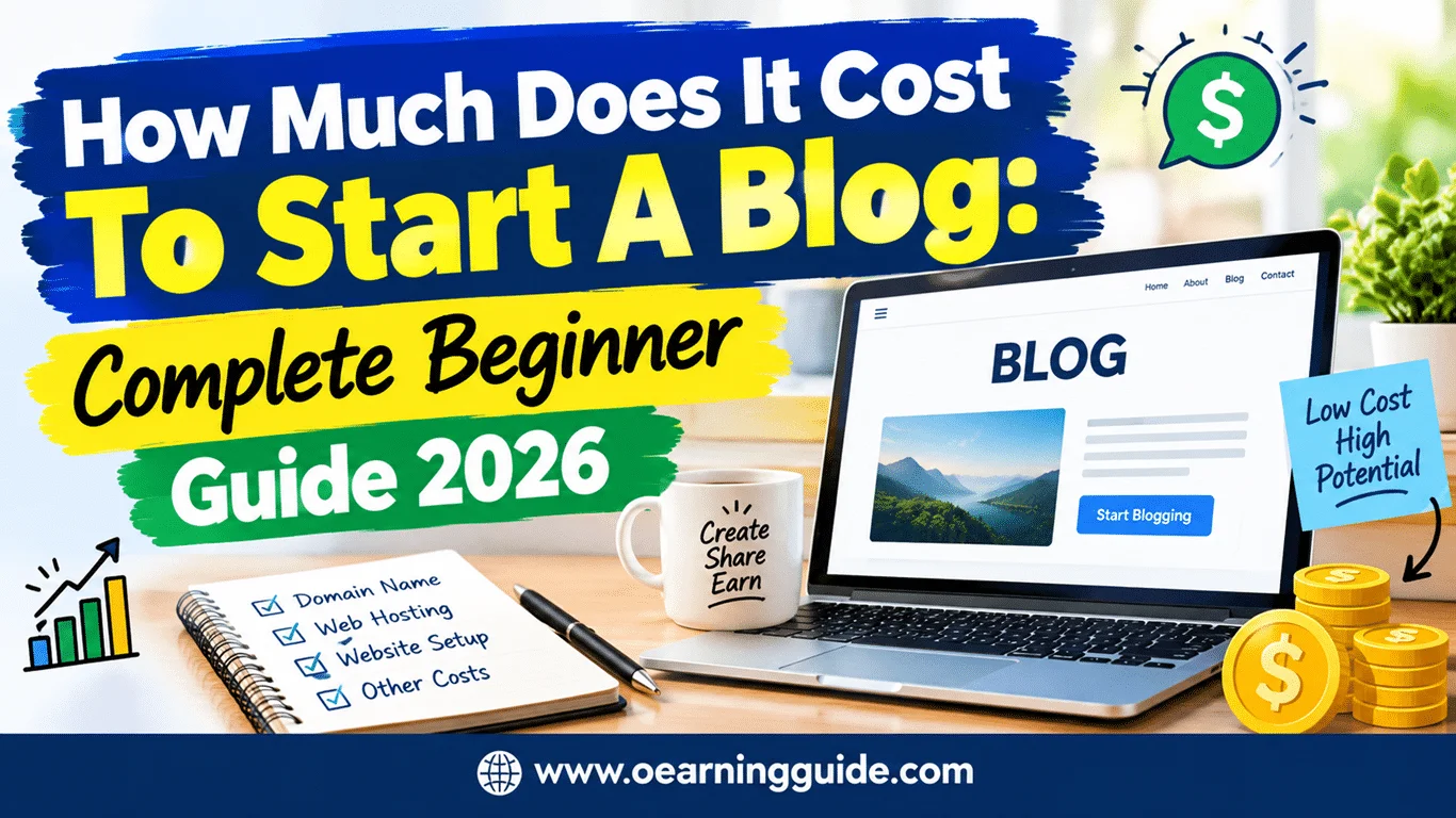 How Much Does It Cost To Start A Blog